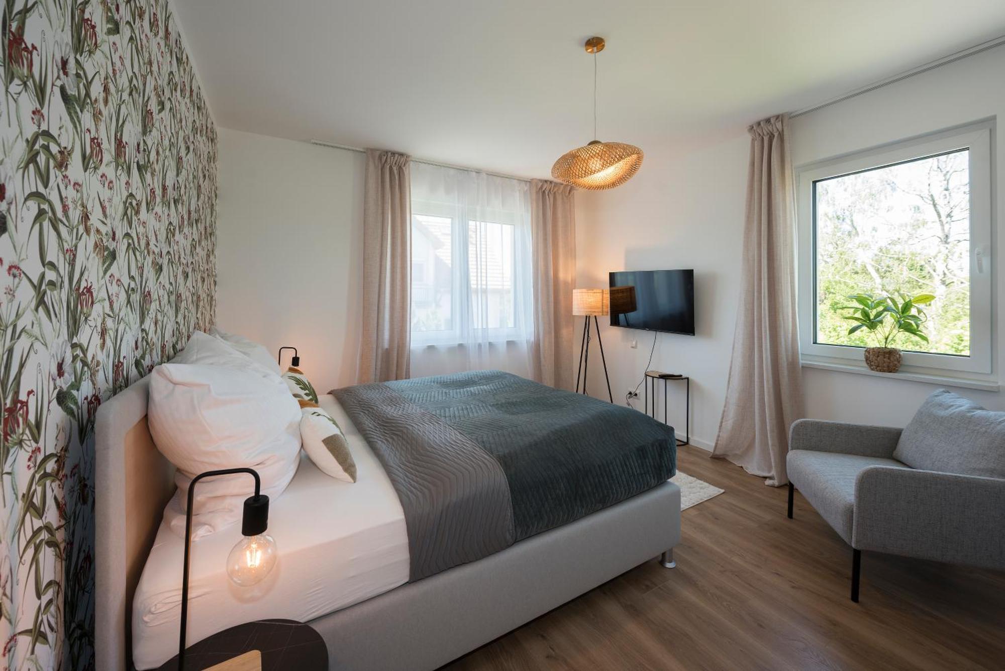 Bohnapartments Haus Zocheblick - 2 Kostenlose Parkplaetze - Sehr Ruhig - 4 Schlafzimmer - Neubau - Vollausstattung - Wlan Hoppegarten Exterior foto